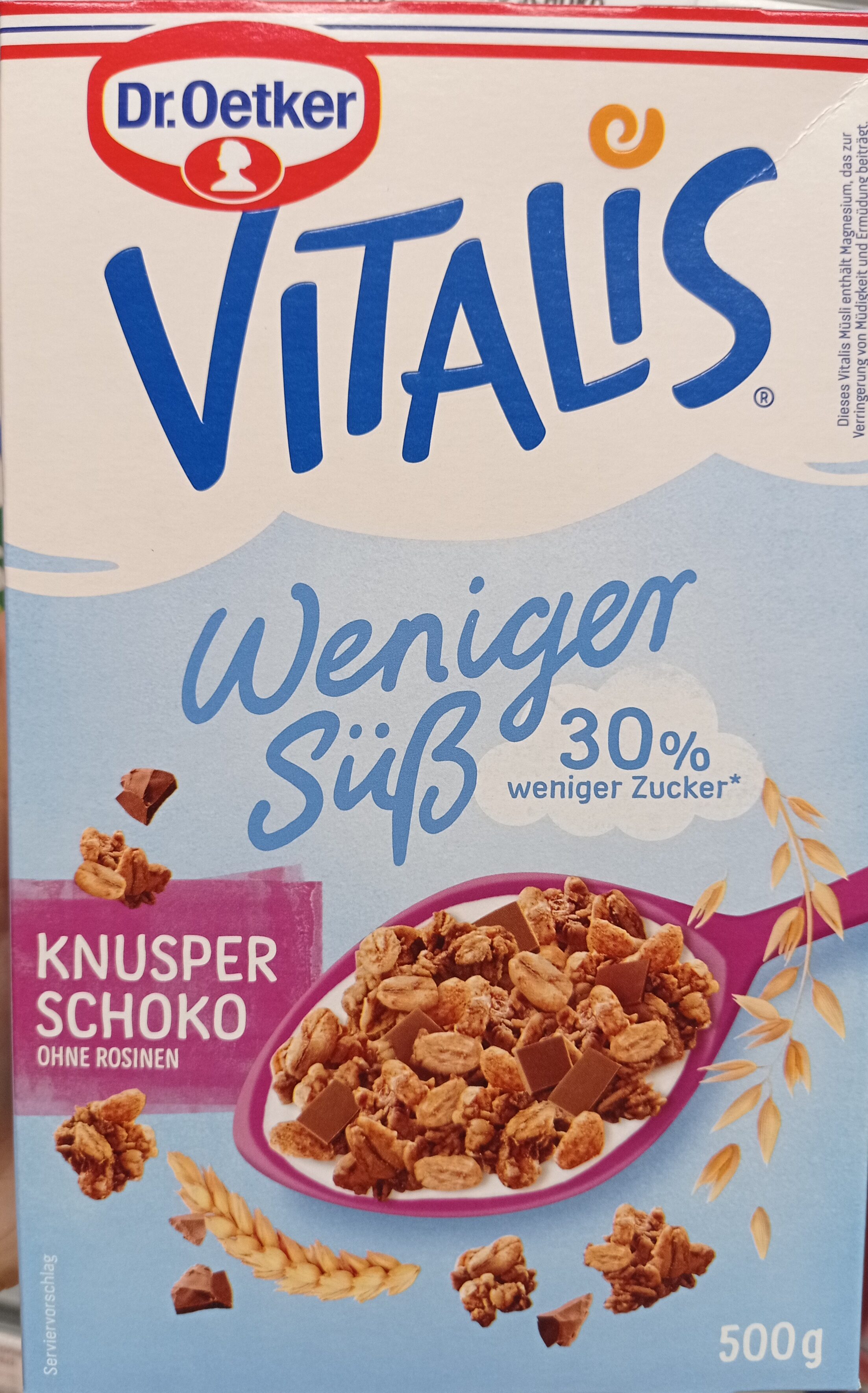 Knusper Schoko Weniger Süß - Product - de