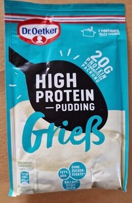 High Protein Pudding Grieß - Produkt - fr
