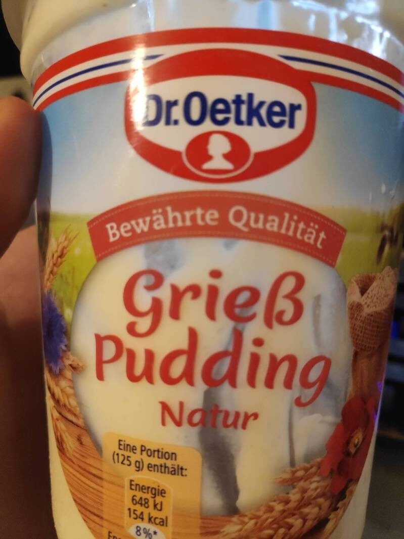 Grießpudding - Natur - Producto - de