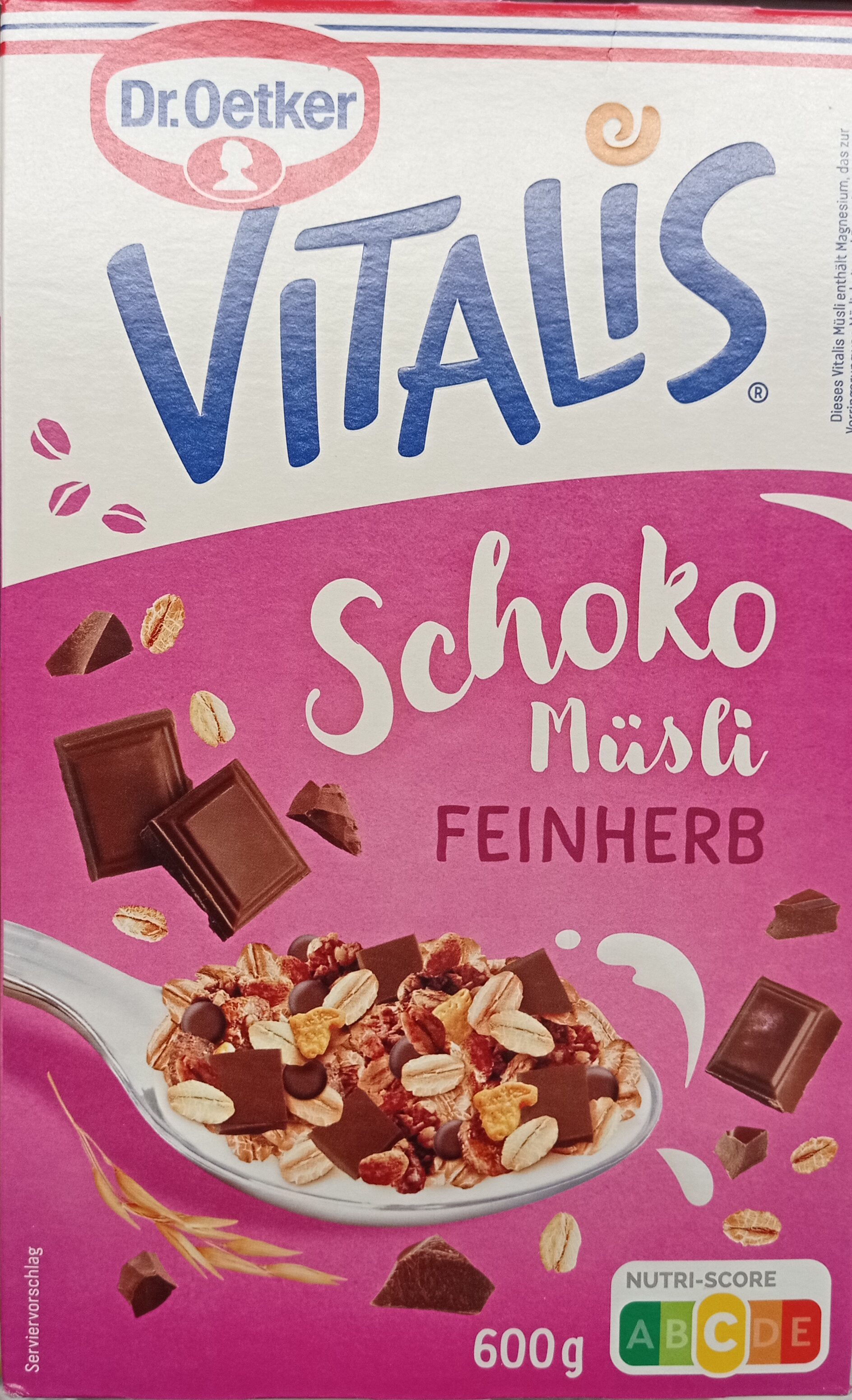 Vitalis Schoko Müsli feinherb - Product - de
