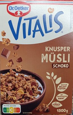 Vitalis Knuspermüsli Schoko - Product - de