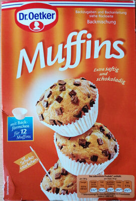 Muffins extra saftig und schokoladig - Produit