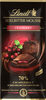 Chocolate negro relleno de mousse de chocolate y arándano rojo - Producto