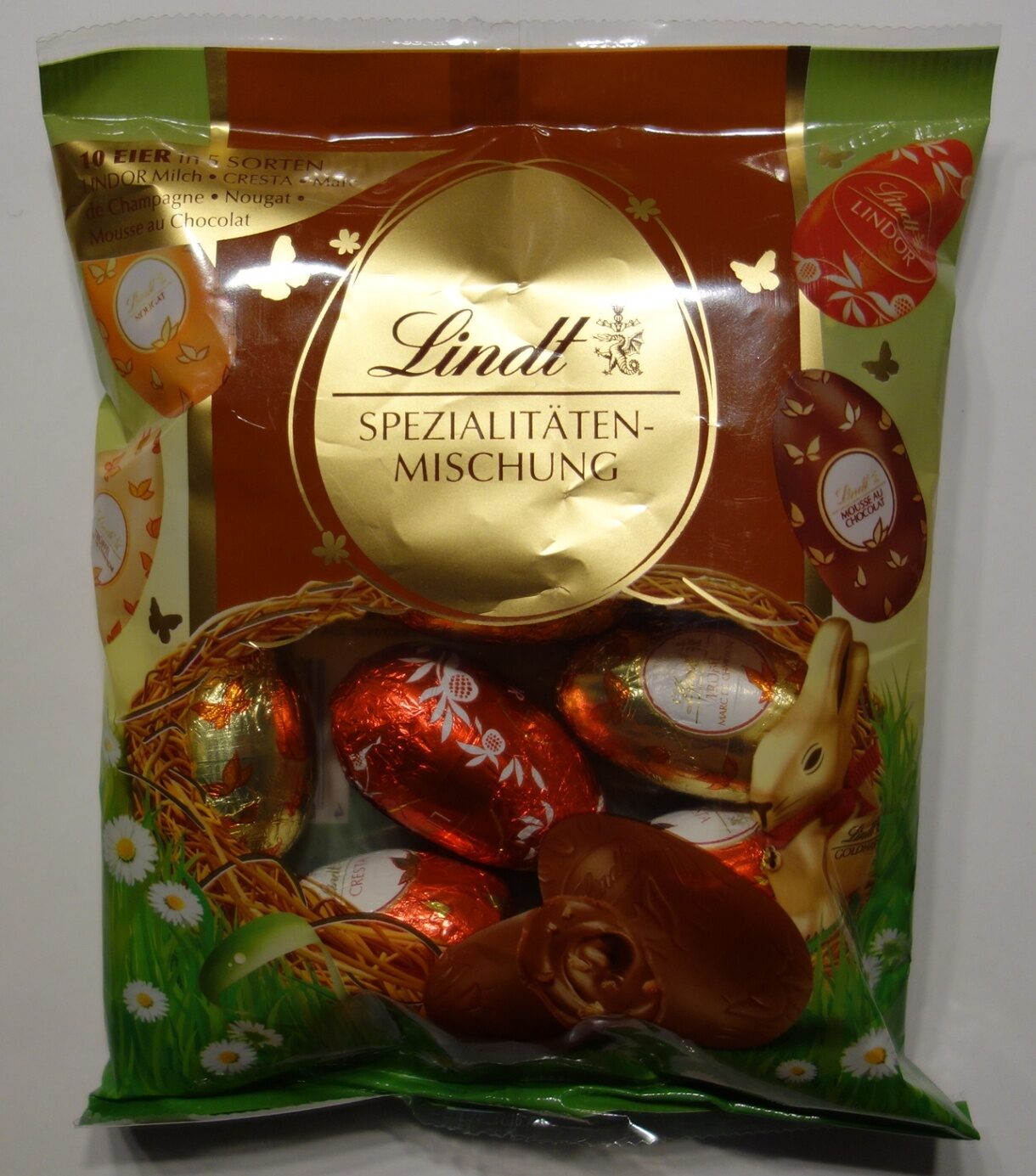 Lindt Spezialitäten-Mischung gefüllte Schokoladeneier - Produkt