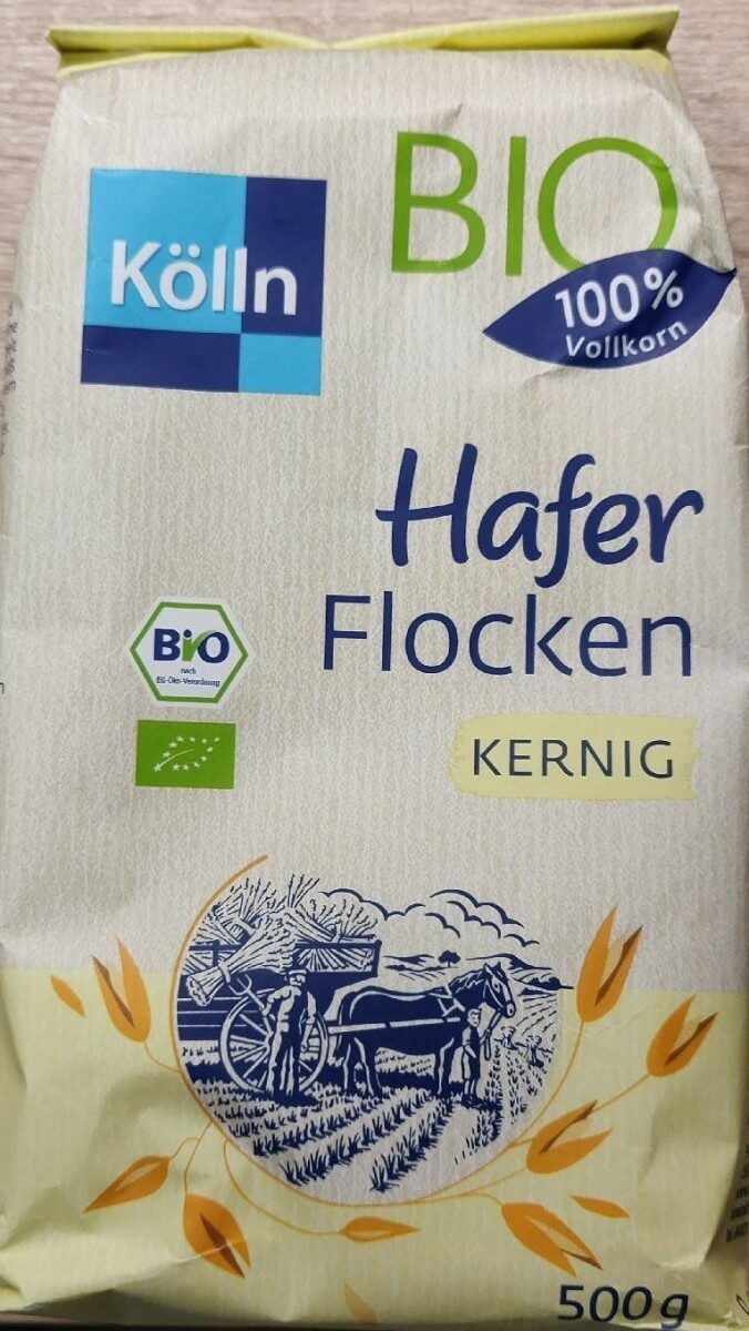 Hafer Flocken ( Kernig ) Bio - Produkt