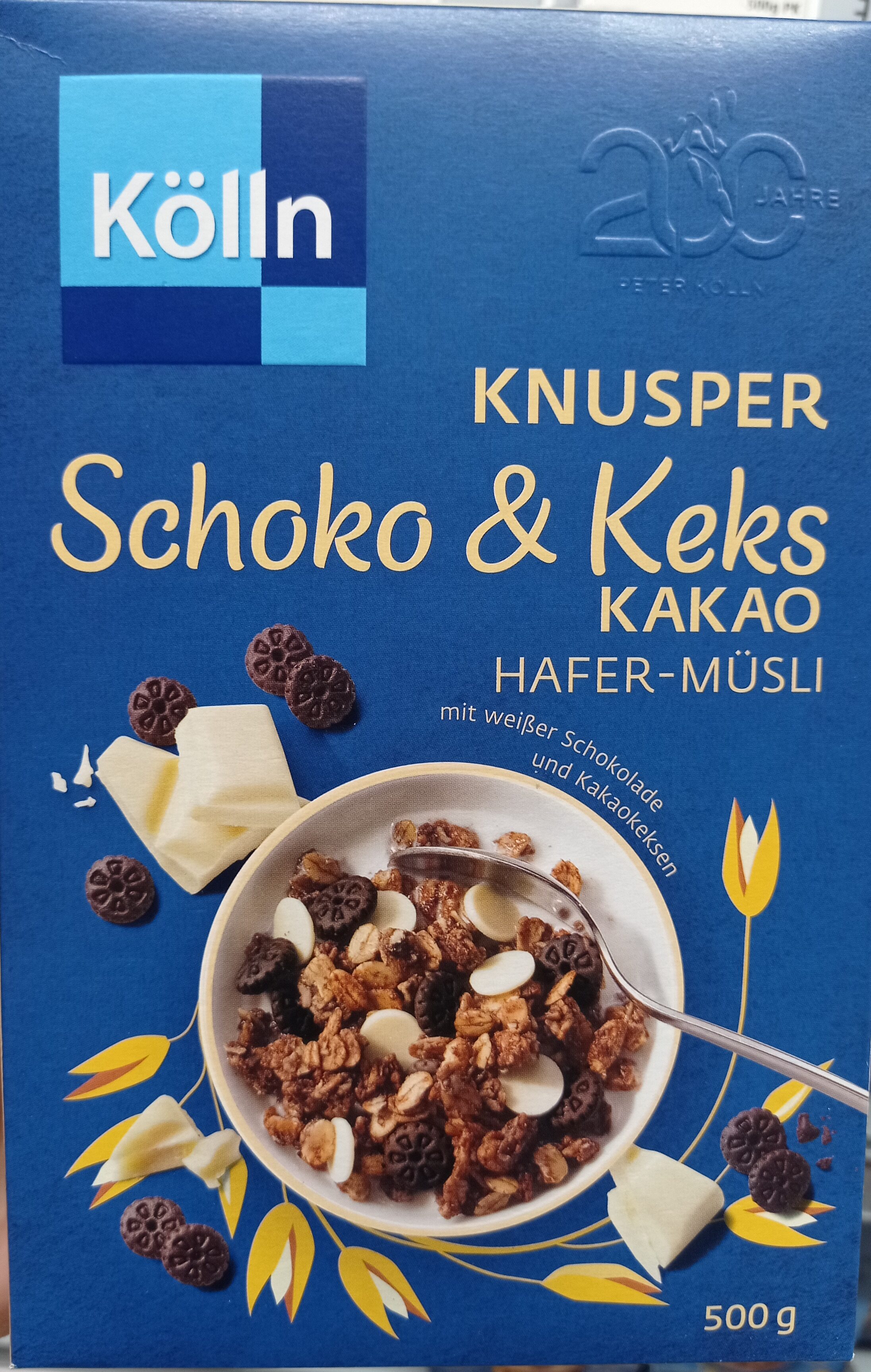 Knusper Schoko & Keks Kakao Hafer-Müsli - Producto - de