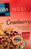 Müsli Cranberry - Product