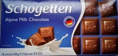 Schogetten alpine milk chocolate - Produit - sr