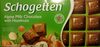 Schogetten: Alpine Milk Chocolate with Hazelnuts - Producto