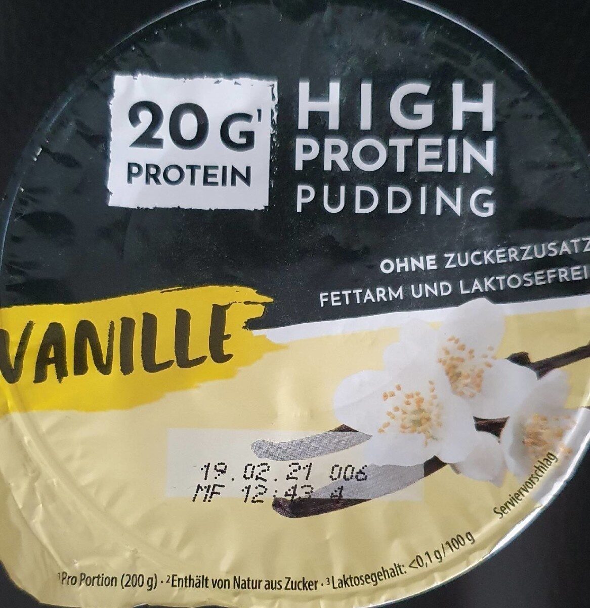 High Protein Pudding - Produkt