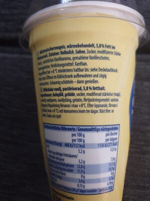 milk shake - Ingredienser
