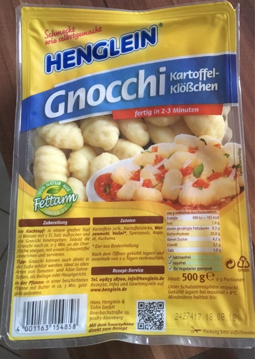 Gnocchi Kartoffel-Klößchen - Produkt