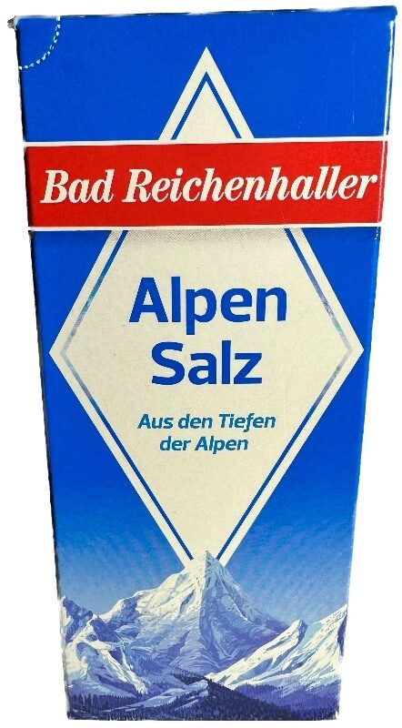Alpensalz - Produkt
