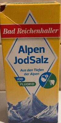 Alpen Jod salz + Fluorid - Produkt