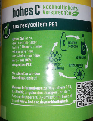 Milde Orange - Recycling instructions and/or packaging information - de