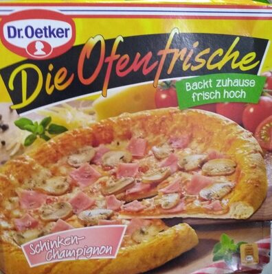 Pizza Die Ofenfrische, Schinken Champignon - 产品 - de