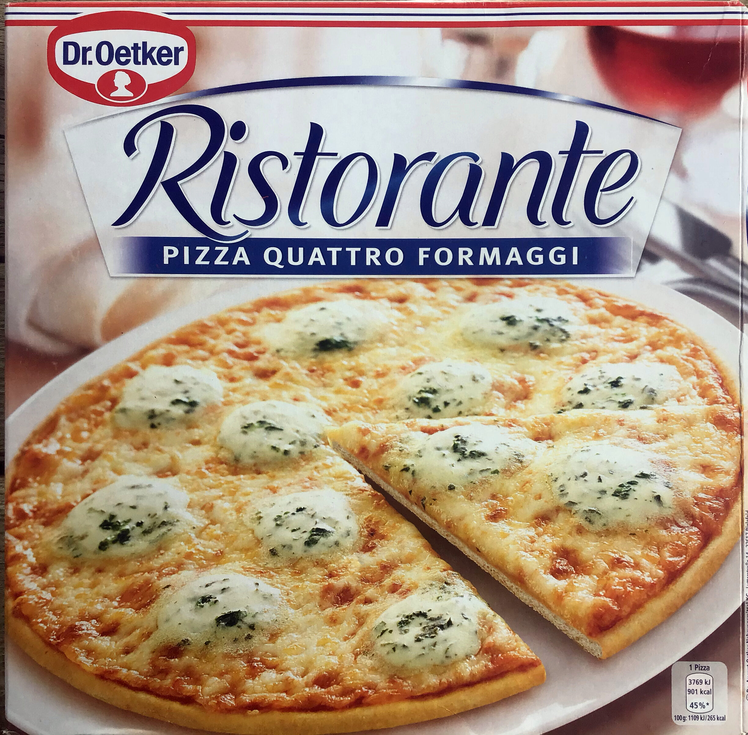 Ristorante Pizza quattro formaggi - Producte - en