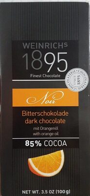 Bitterschokolade dark chocolate - Produkt