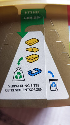 Kerrygold extra ungesalzen - Vorratspackung Butter - Instrucciones de reciclaje y/o información de embalaje - de