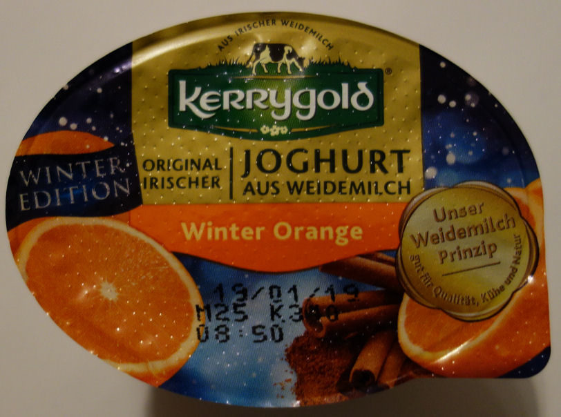 Joghurt aus Weidemilch Winter Orange - Produkt