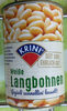 langbohnen - Produkt