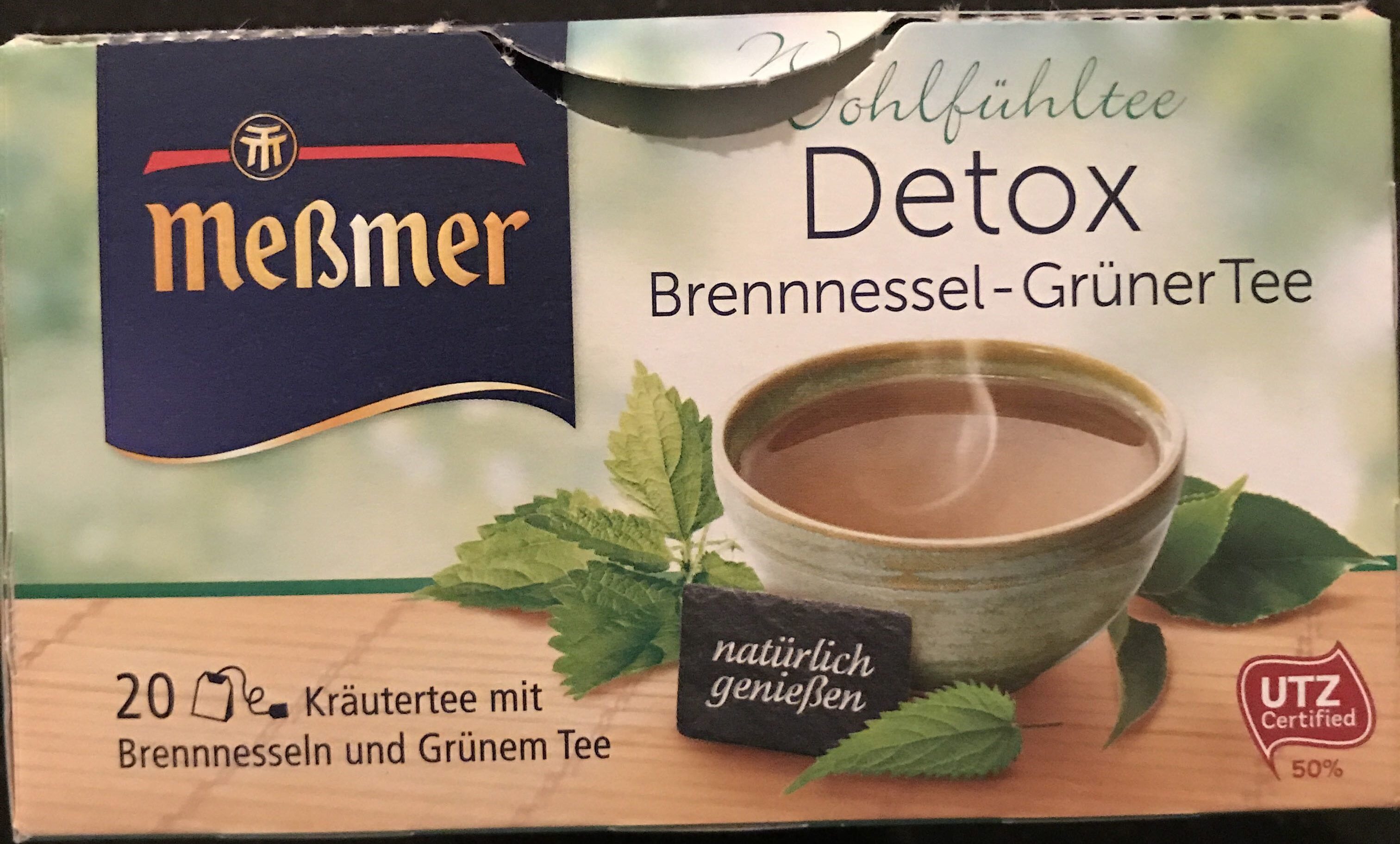 Detox Brennnessel-Grüner Tee - Produit - de