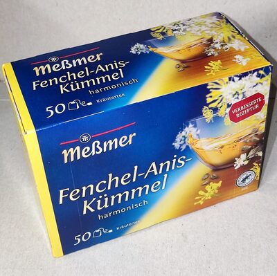 Fenchel-Anis-Kümmel - 50 Teebeutel unkuvertiert - Produkt