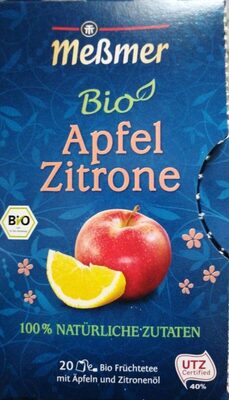 Messner bio Apfel Zitrone Tee - Prodotto - fr