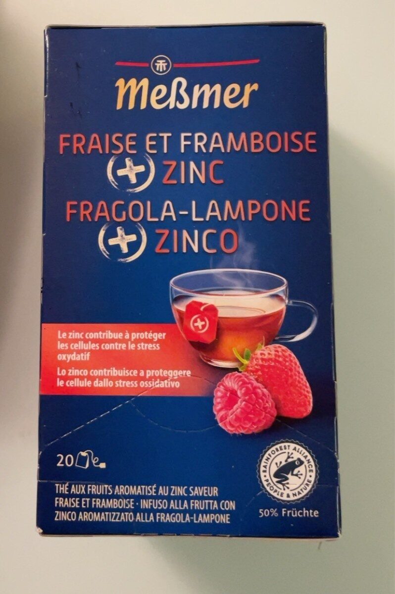 Tisane Fraise et Framboise + ZINC - Prodotto - fr