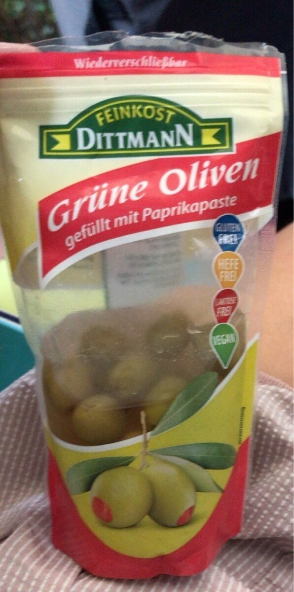 Grüne Oliven - Produkt - en