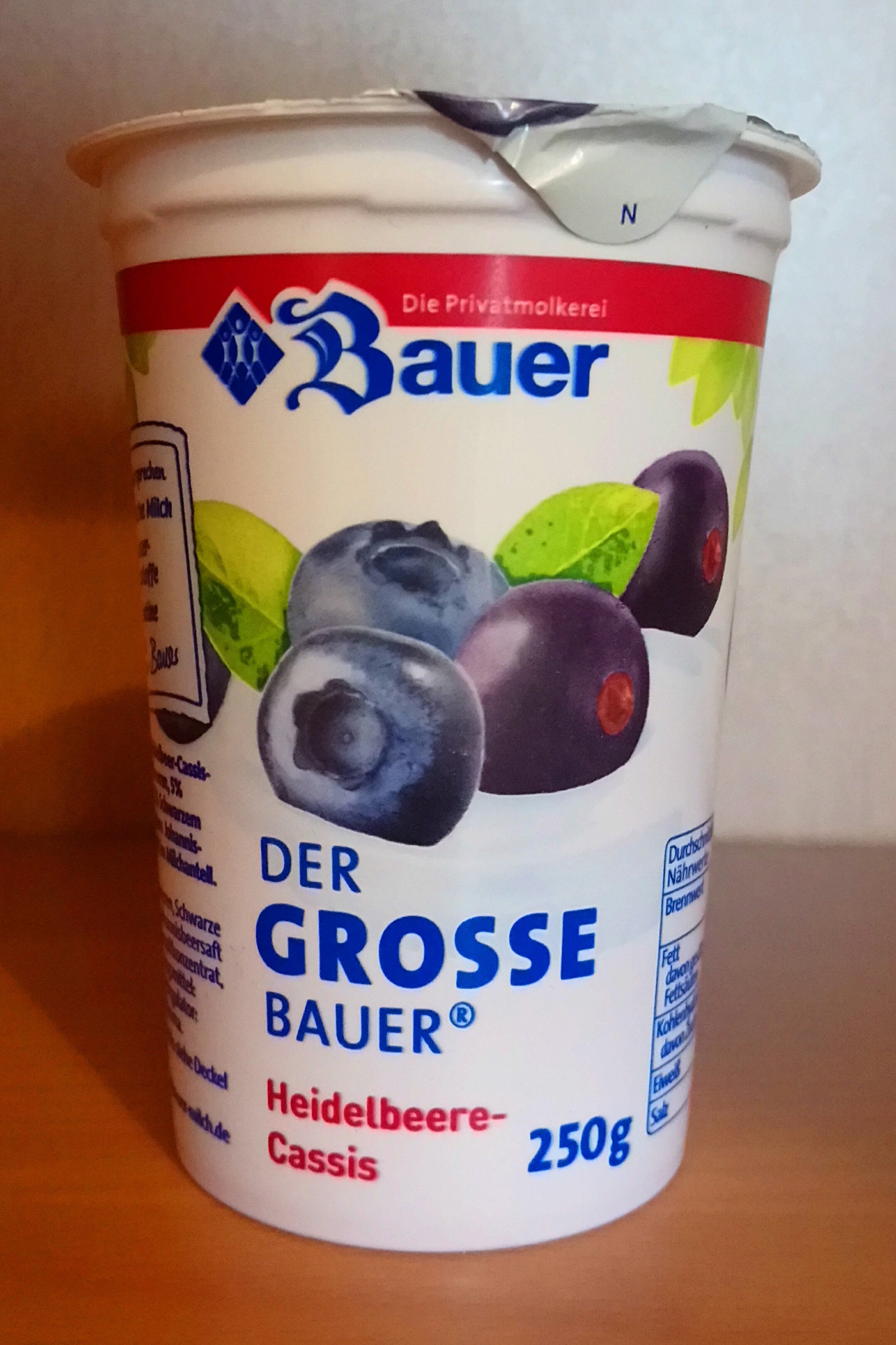 Der Große Bauer - Heidelbeer-Cassis - Product
