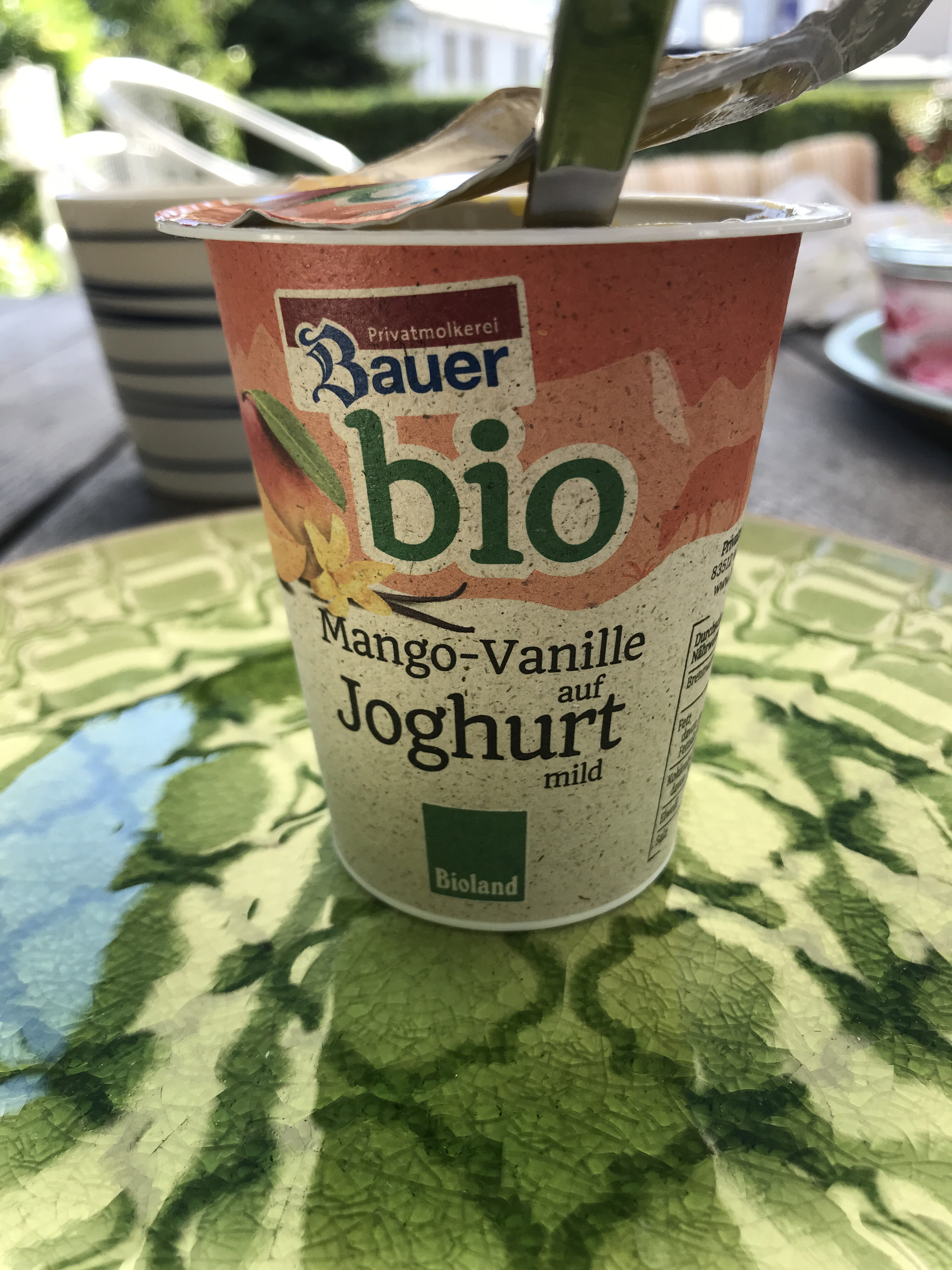 Mango-Vanille auf Jogurt mild - Produkt