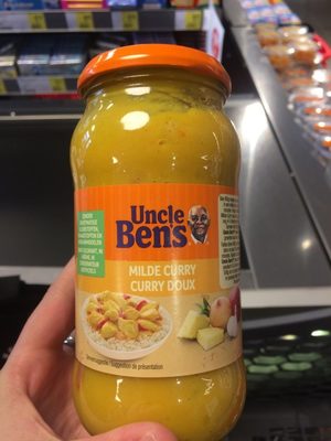 Uncle Ben's curry doux - Product - fr