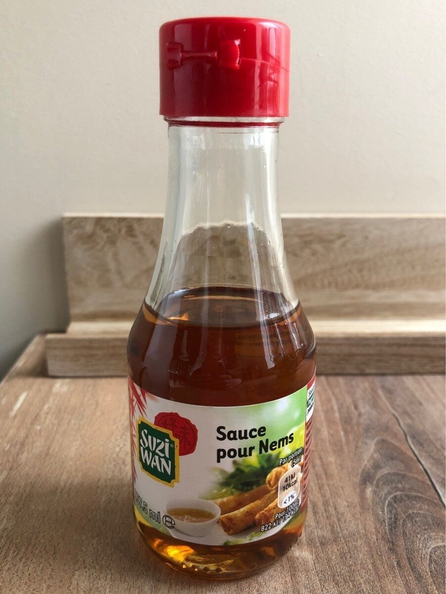Sauce pour nems Suzi Wan 137,5 ml - Tableau nutritionnel