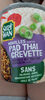 Nouilles saveur Pad thaï Crevettes - Producto