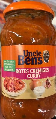 Uncle Bens Rotes Cremiges Curry - Produkt - en