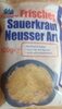Frische  Sauerkraut  Neusser Art - Product