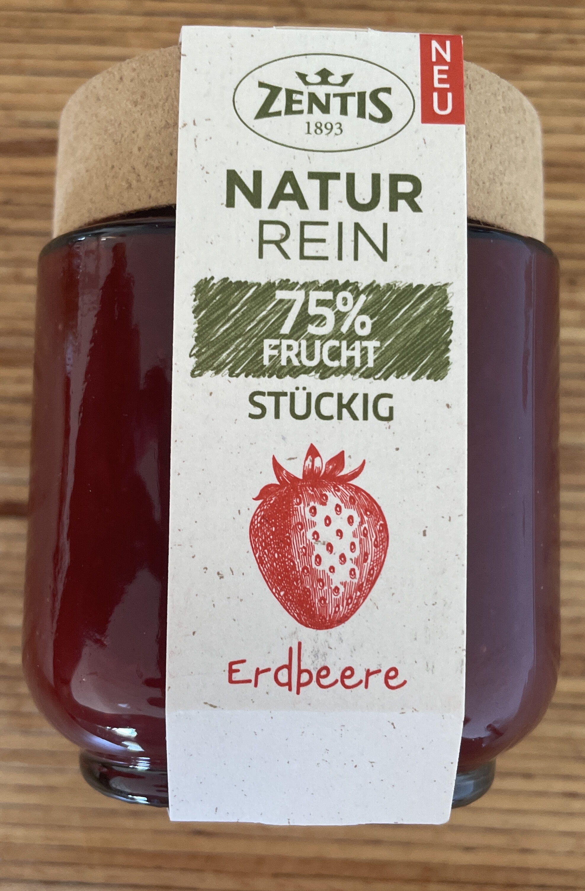 NaturRein Erdbeere - Produkt