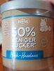 Milch-Haselnuss-Creme mit 50% Weniger Zucker - Produkt