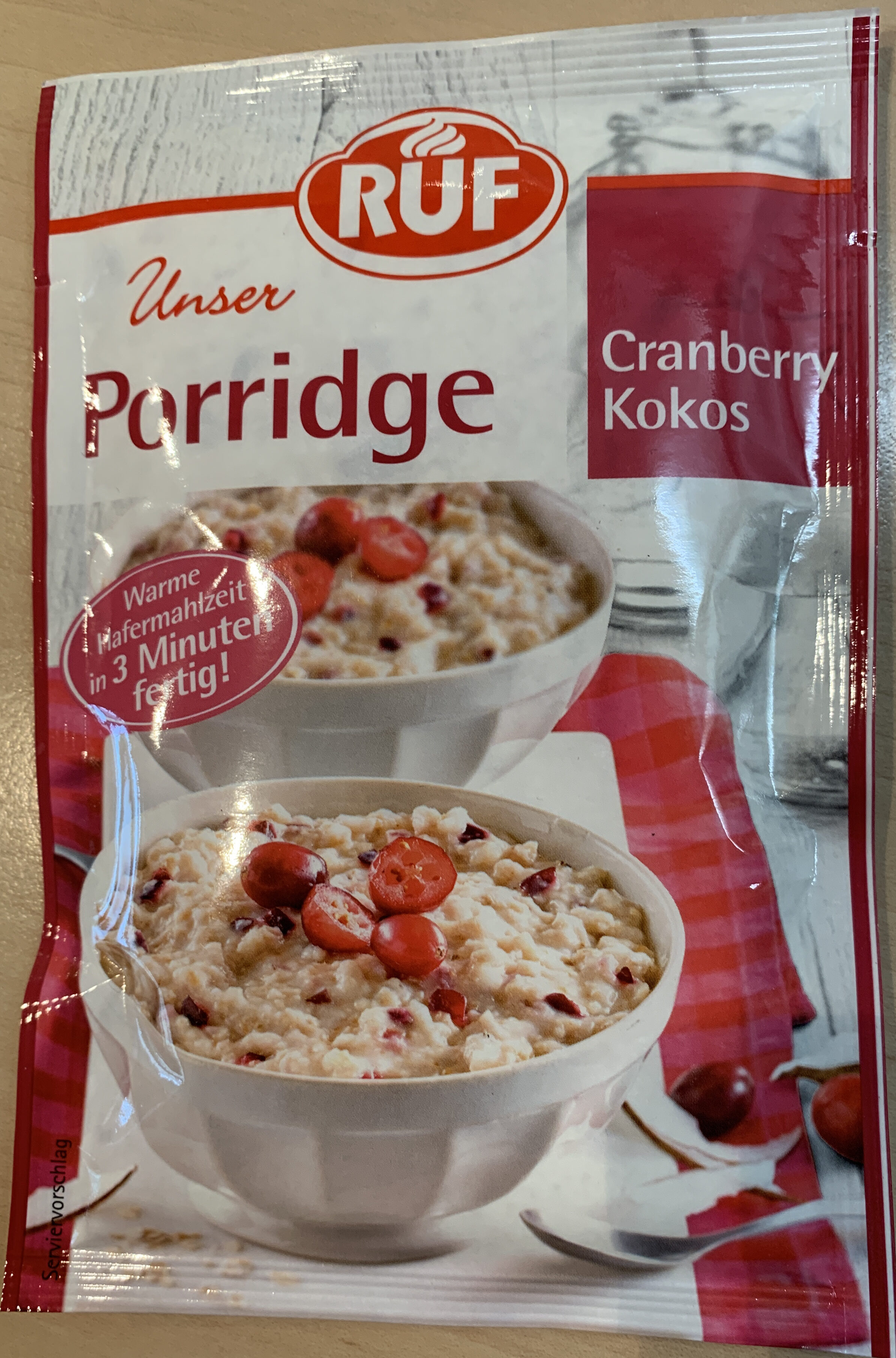 Porridge Cranberry Kokos - Product - de