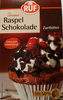 Raspel Schokolade, Zartbitter - Produkt
