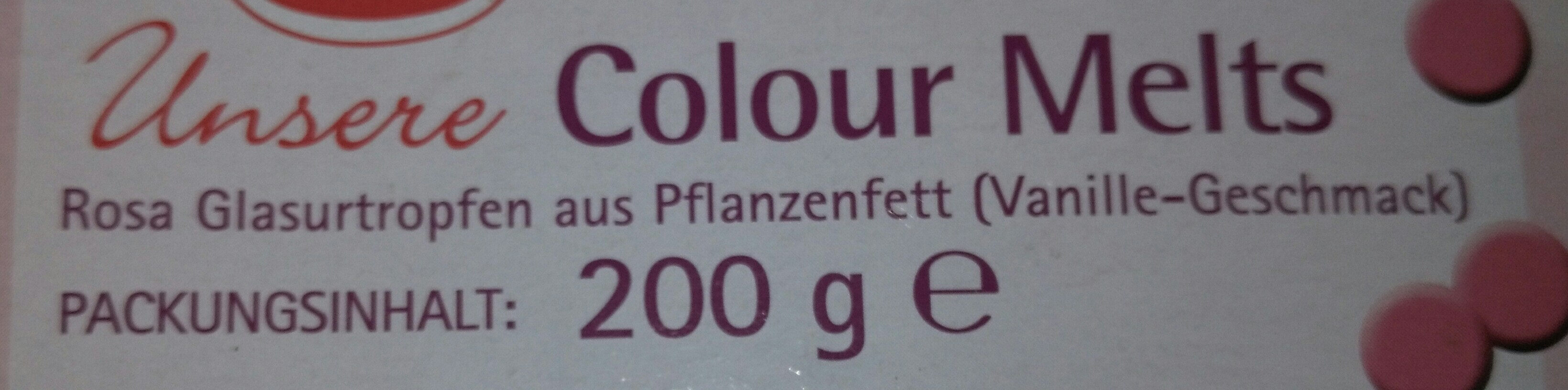 Colour Melts - Zutaten