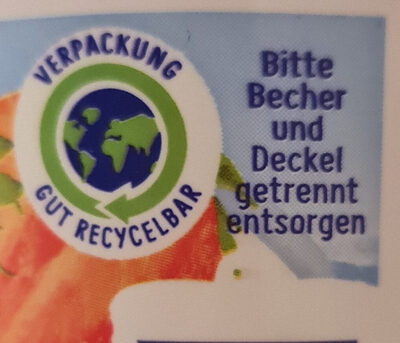 Almighurt Erdbeere - Recycling instructions and/or packaging information