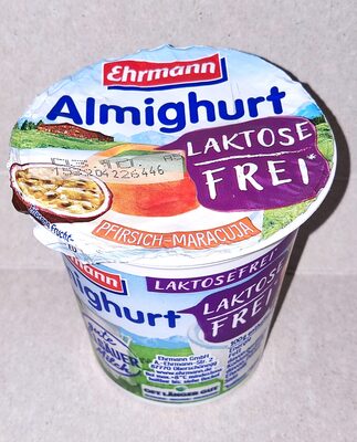Almighurt laktosefrei - Pfirsich-Maracuja - Produkt