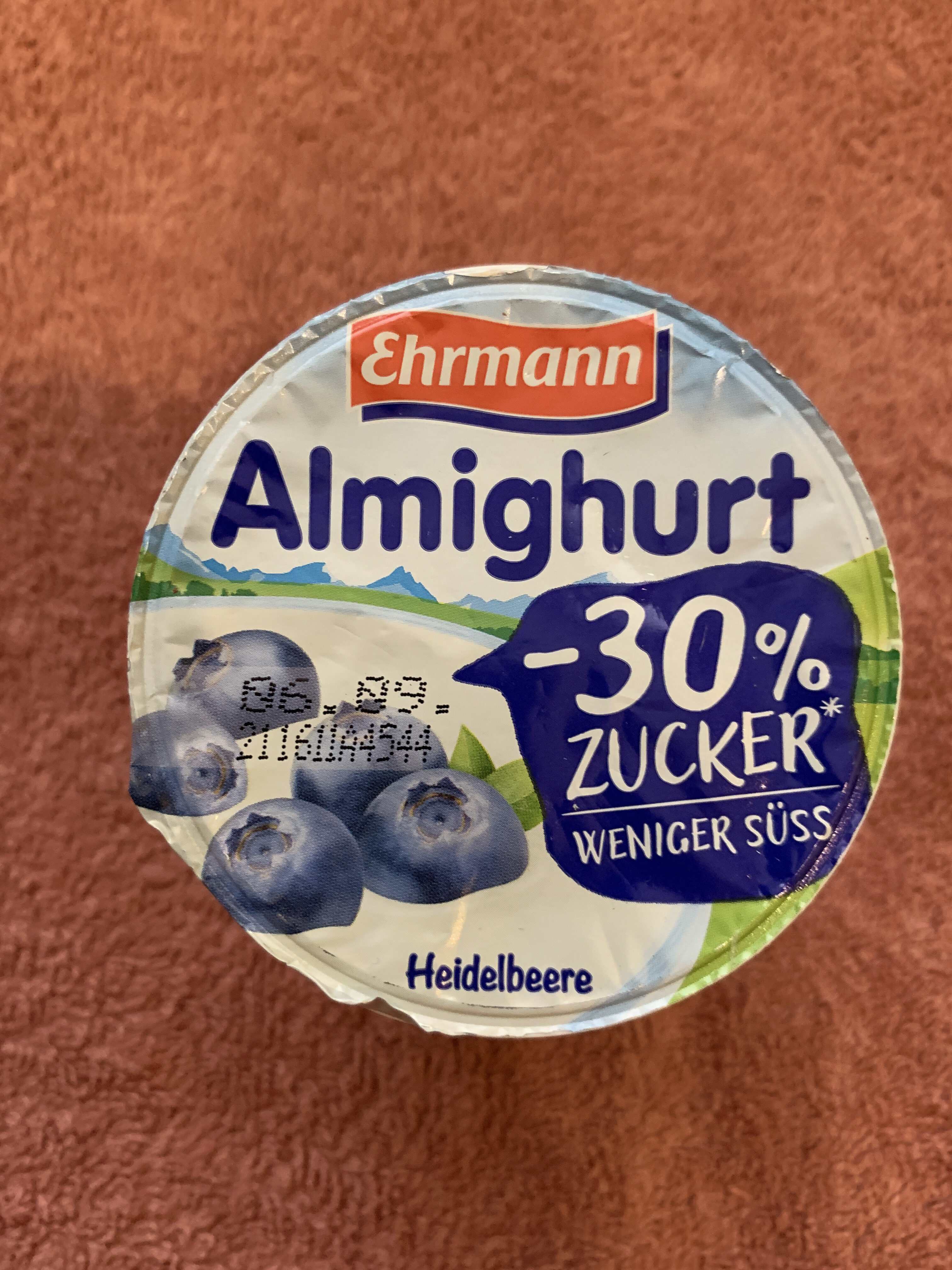Almighurt weniger süß - Heidelbeere - Produit - de