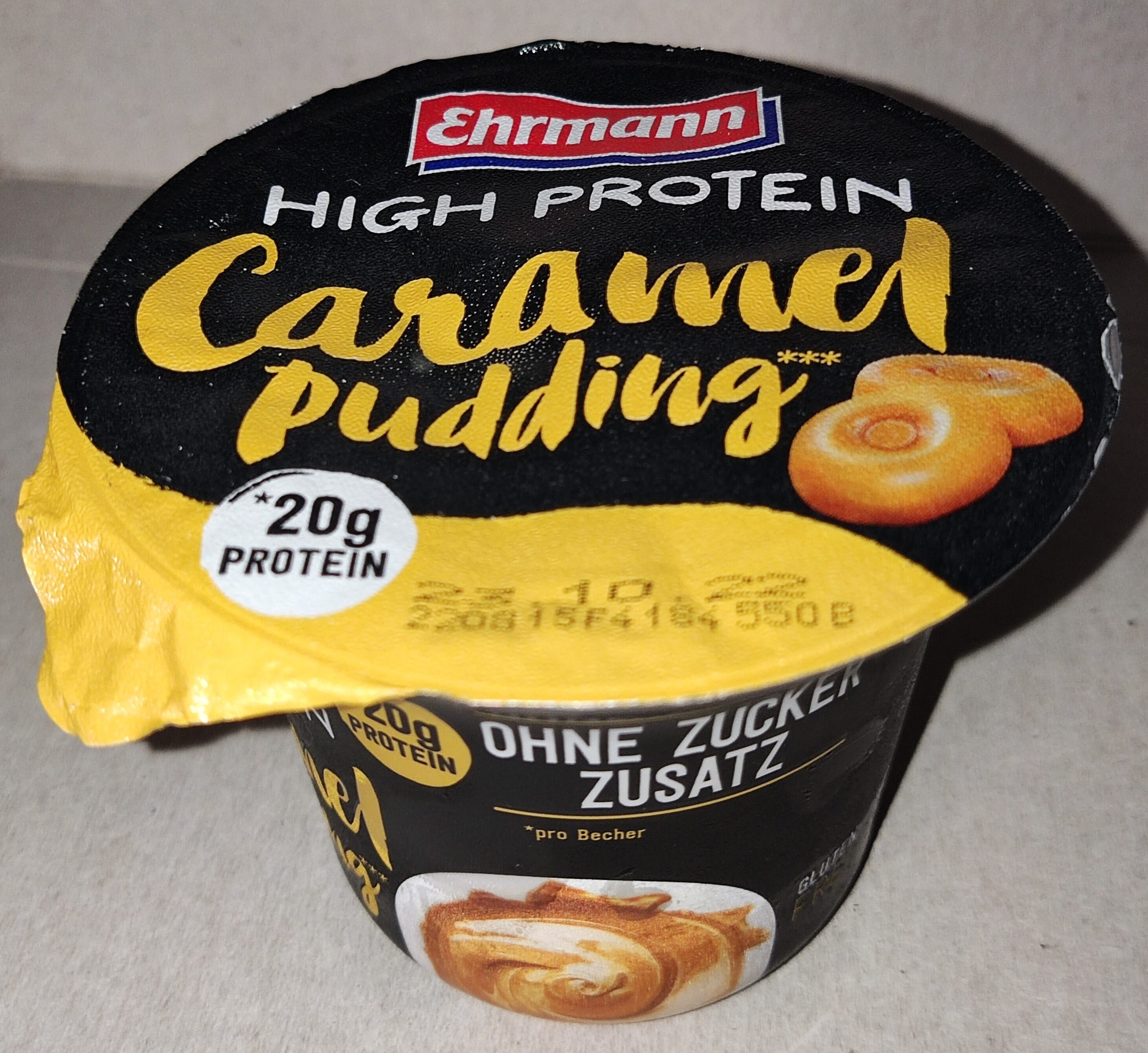 High-Protein-Pudding - Caramel - Produkt