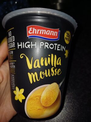 High Protein Vanilla Mousse - Product