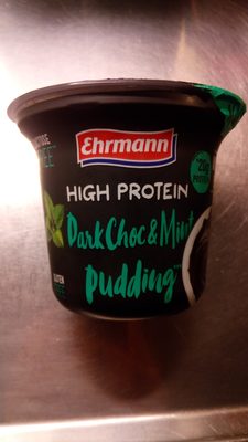 High-Protein-Pudding - DarkChoc & Mint - 1