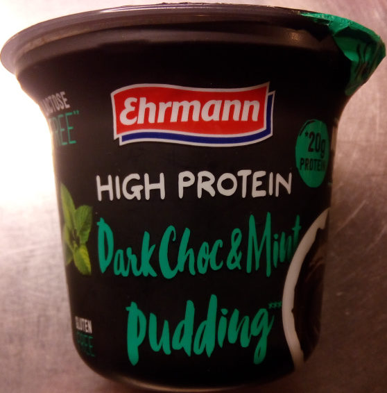 High-Protein-Pudding - DarkChoc & Mint - Produkt