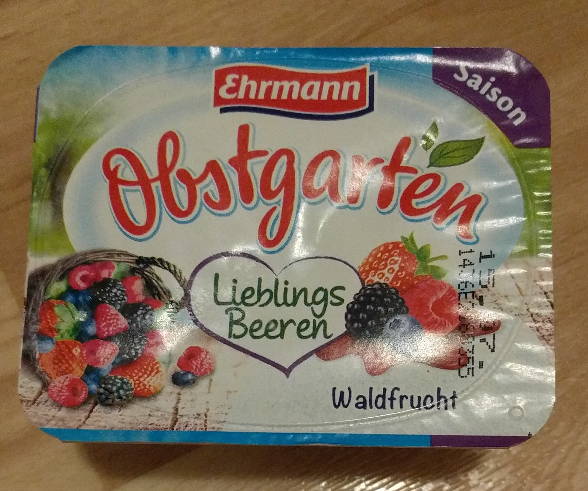 Obstgarten - Waldfrucht - Produkt